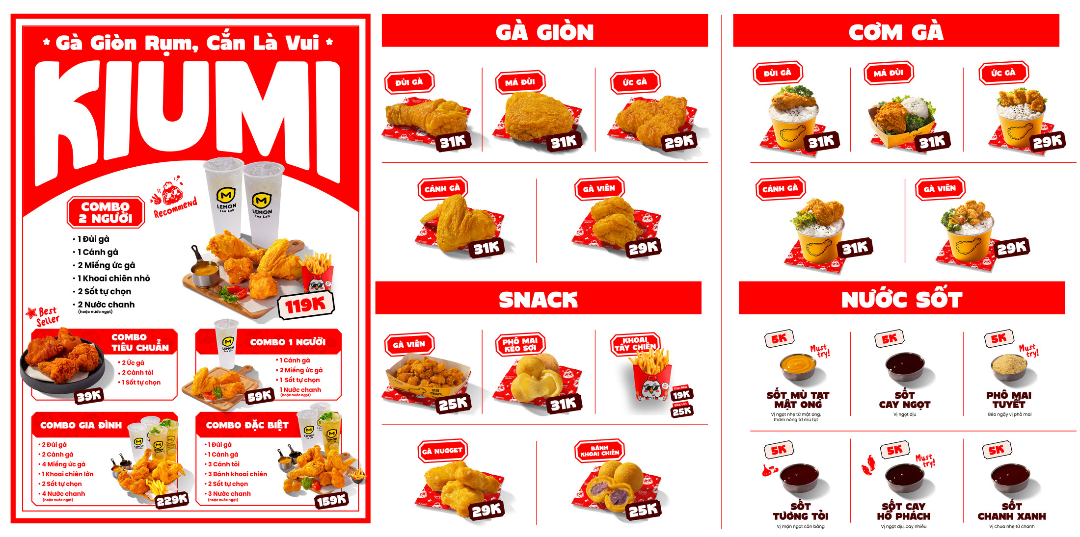 Kiumi full menu