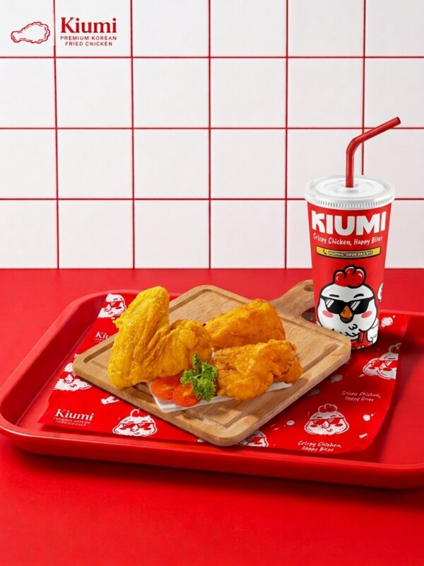 Chicken and drink combo